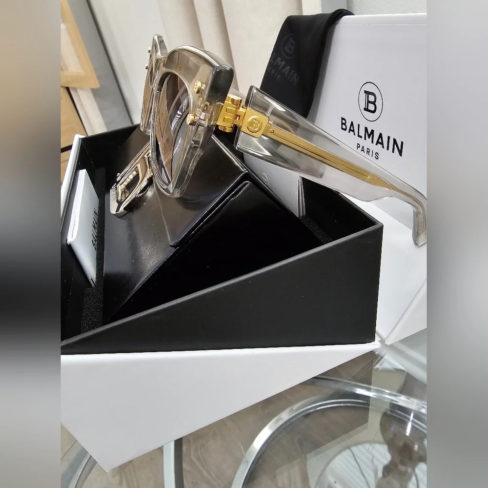 Balmain 55mm Cat Eye Sunglasses.